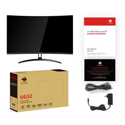 32 inch 2K QHD 2560 x 1440 180Hz 1ms Curved Gaming Monitor