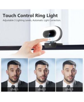 2K QHD Stream Webcam Auto Focus Web Camera for PC