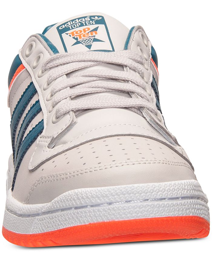 adidas Men's Top Ten Lo Casual Sneakers from Finish Line Macy's