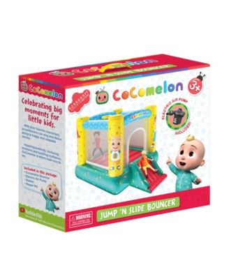 Moonbug Cocomelon Inflatable Bouncer with Slider