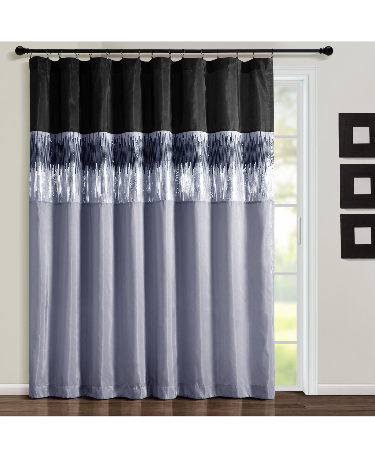 Lush Decor Night Sky Window Curtain Panel