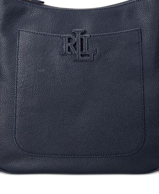 Lauren Ralph Lauren Cameryn Pebbled Leather Small Crossbody