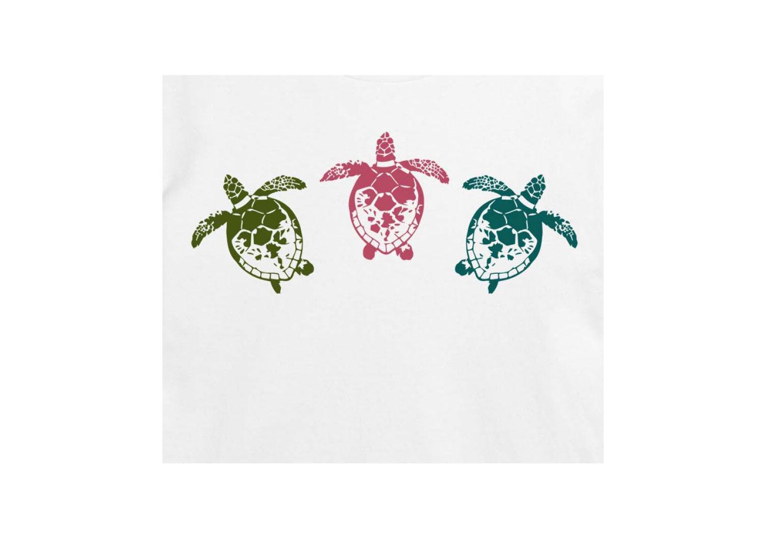 Trendy Juniors Turtles Cropped Tee
