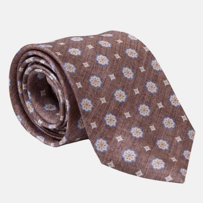 Men's Antinori - Printed Silk Tie for Men