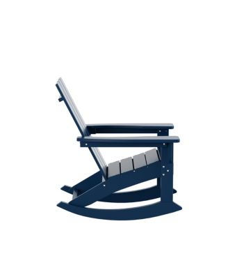 Modern Adirondack Outdoor Rocking Chair