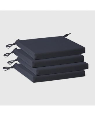 Outdoor Patio Kitchen Dining Chair Round Seat Cushions Set of 4