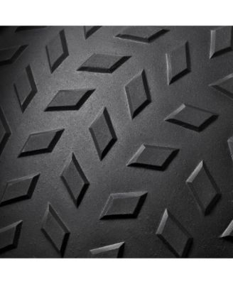 Slam Ball, 10 LB - Weighted Fitness Medicine Ball with Easy Grip Tread