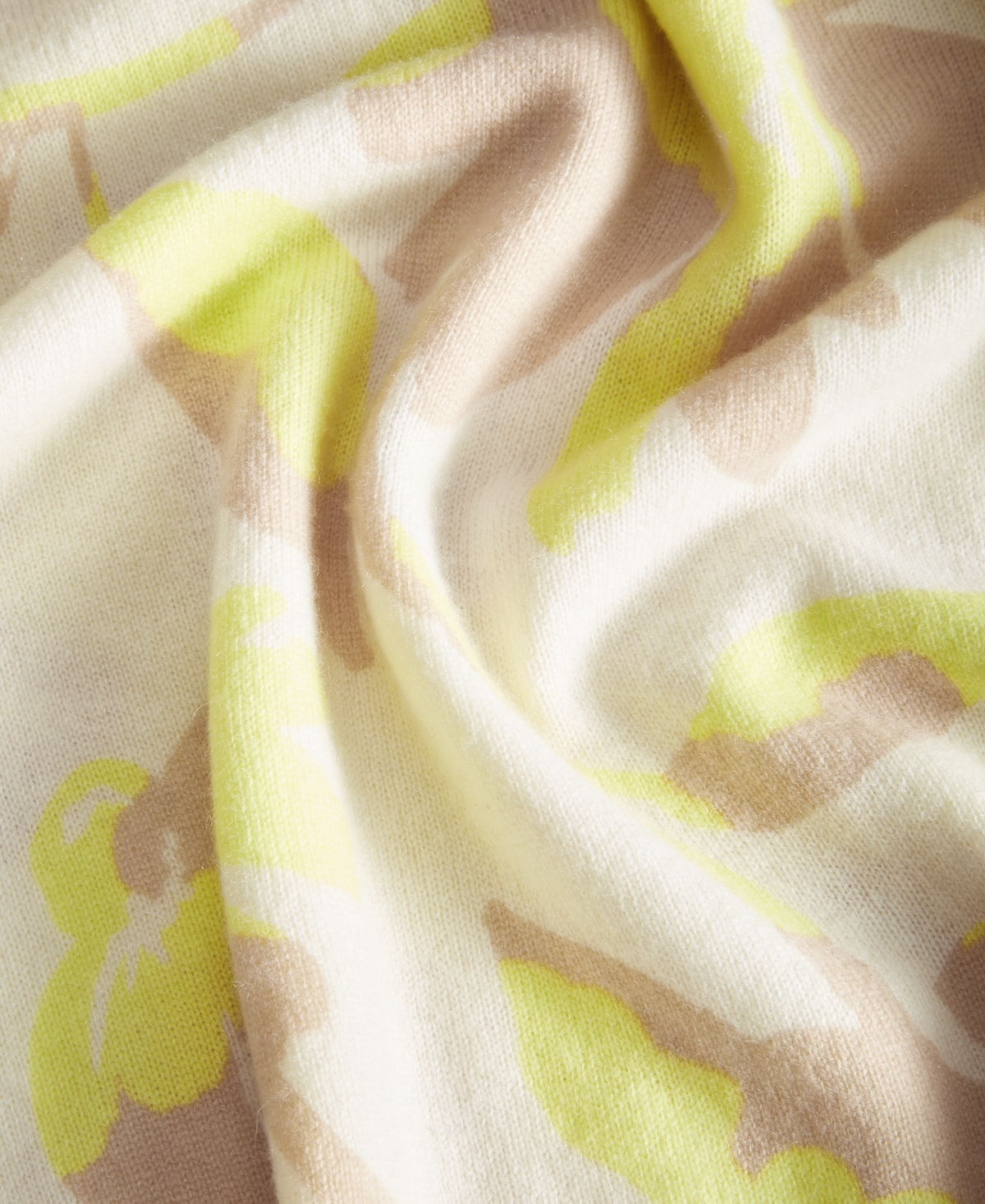 Charter Club Women's 100% Cashmere Floral Burst V-Neck Sweater, Created for Macy's