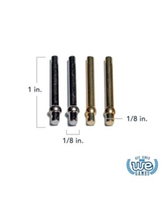 Bobby Fischer Competition Cribbage Game - Solid Wood Sprint 2 Track Board with Metal Pegs