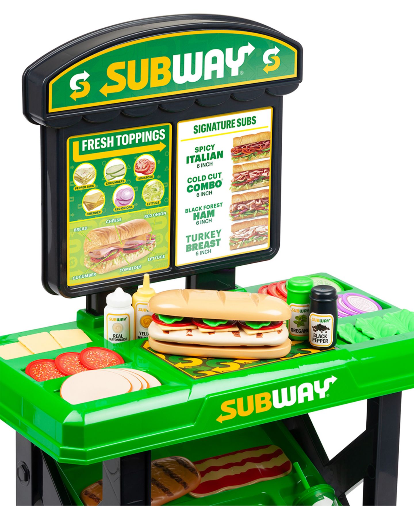 Детский игровой набор World Tech Toys Subway Sandwich Maker Playset — фото 3