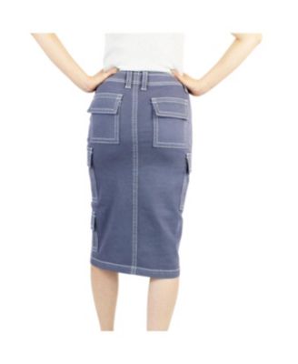 Women's Slate Cargo Skirt