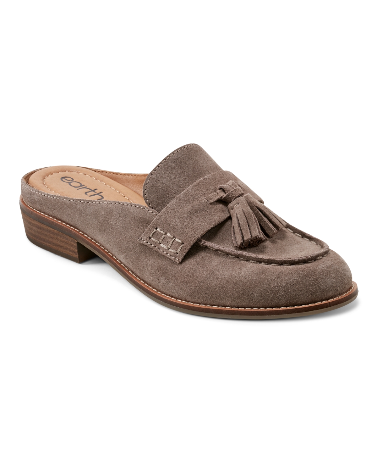 Earth Women's Everett Casual Slip-on Round Toe Loafers In Brown