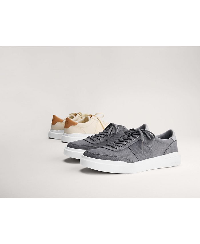 Cole Haan Men s GrandPrø Rally Canvas II Lace Up Court Sneakers Macy s