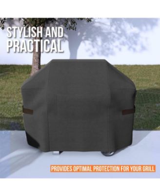 BBQ Grill Cover - Black - 43" x 26" x 30" Inch