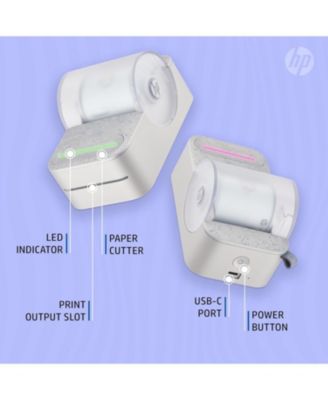 Sprocket Panorama Portable Label Printer & Photo Printer Craft Bundle