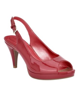Women's Melt Peep Toe Slingback Platform Dress Sandals