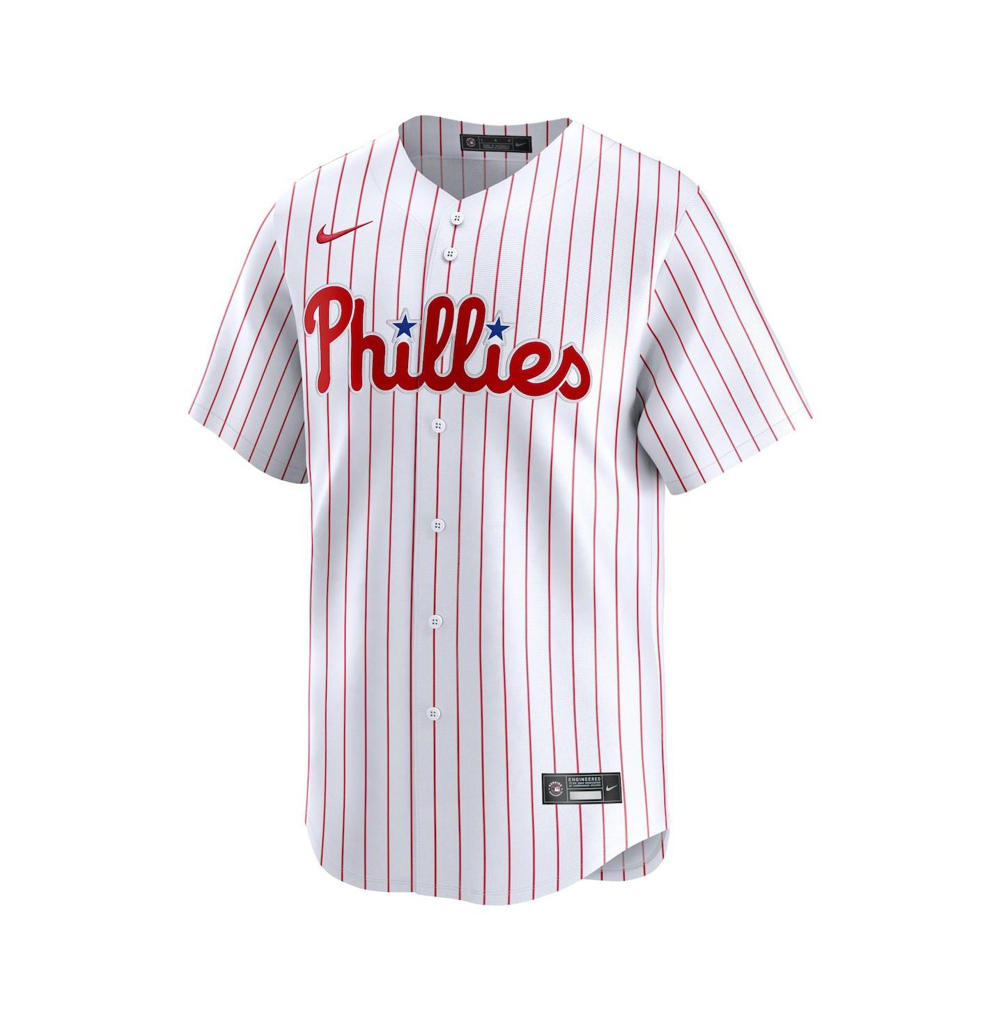Мужской топ Nike J.T. Realmuto White Philadelphia Phillies Home Limited Player Jersey — фото 3