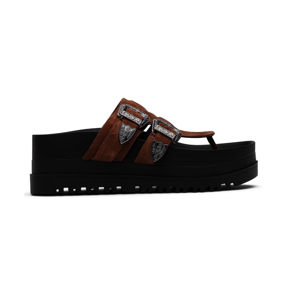 D'Amelio Footwear Nyra Sandal -suede leather