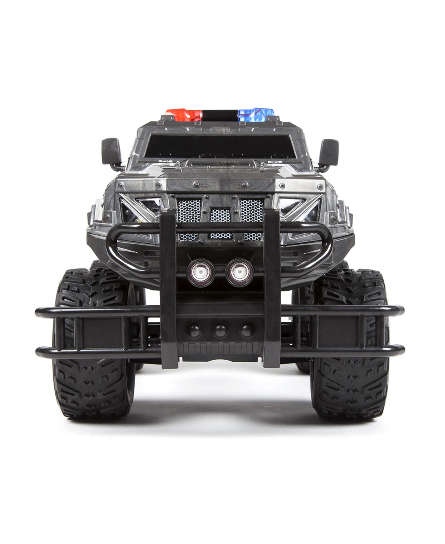 Детская игрушка World Tech Toys 1:24 Scale S.w.a.t. Full Function Radio Control Monster Truck with Siren Lights and Sound Effects — фото 2