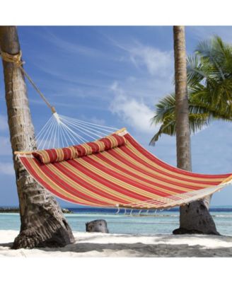 Outdoor Hammock with Detachable Pillow