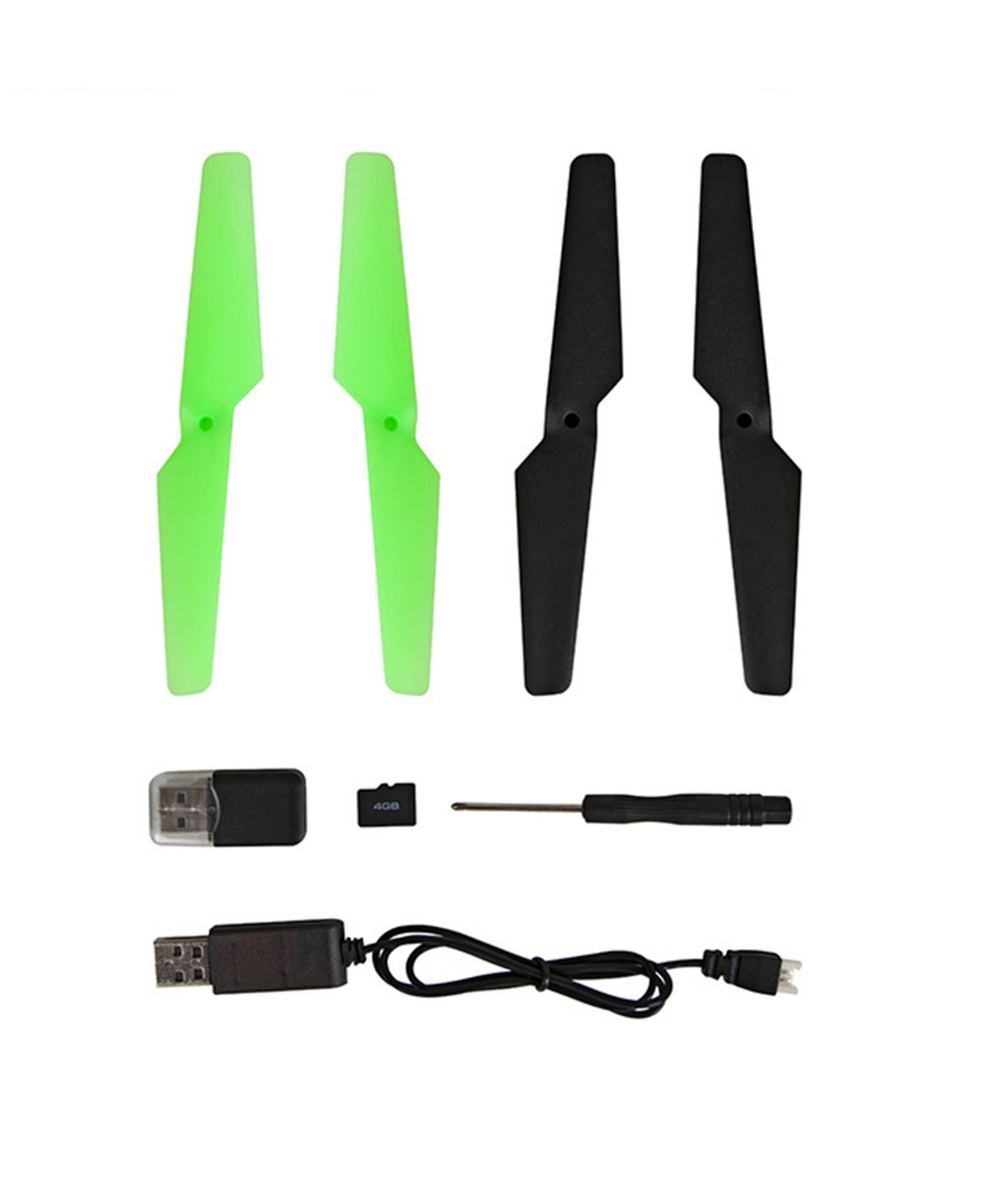 Детская игрушка World Tech Toys Striker-X Glow-In-The-Dark 2.4GHz HD Camera RC Drone — фото 4