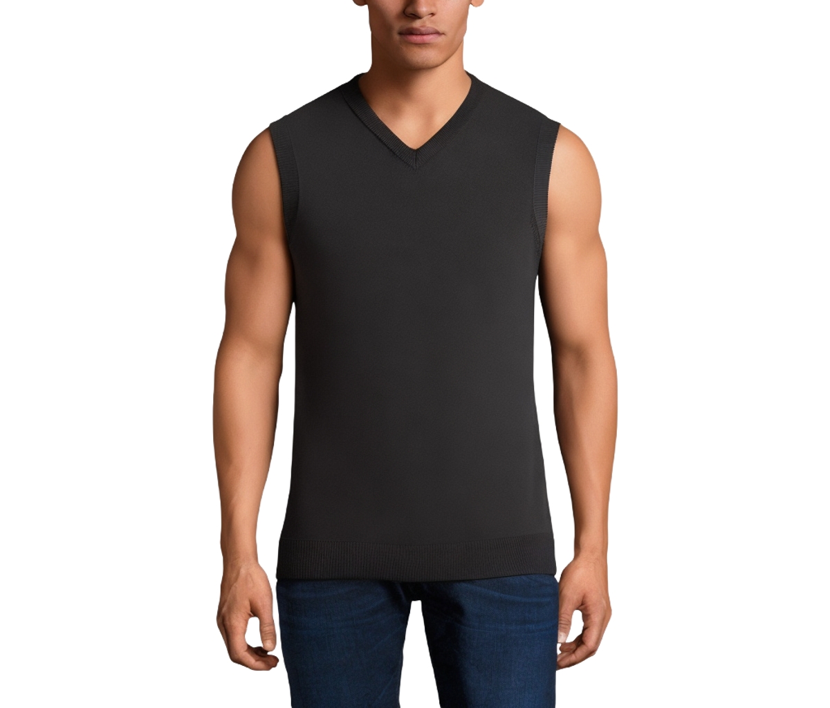 KingSize Tall Lightweight V-Neck Sweater Vest