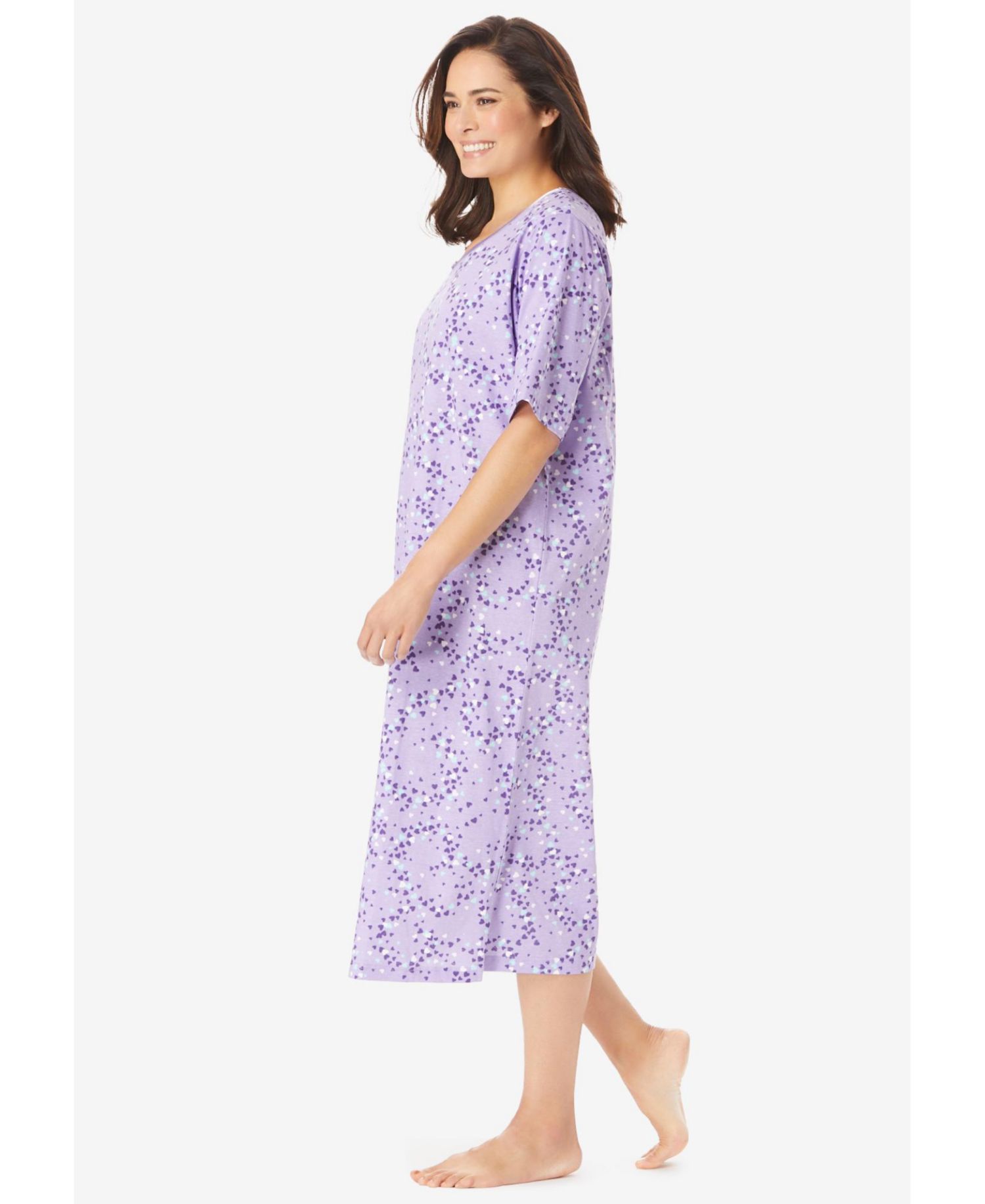 Women's Dreams and Co. Long Tagless Sleepshirt