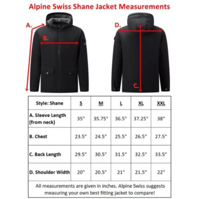 Mens Sherpa Lined Parka Hooded Winter Coat Cargo Utility Jacket