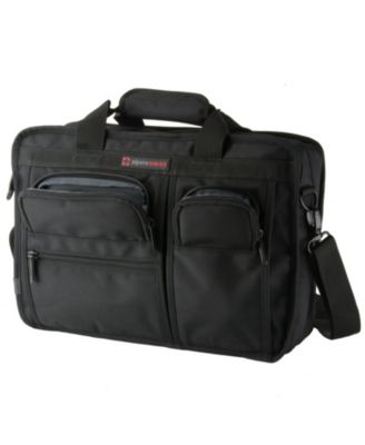 Conrad Messenger Bag 15.6 Inch Laptop Briefcase with Tablet Sleeve