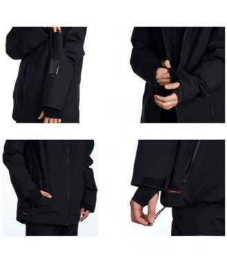 Mens Waterproof Ski Jacket Snowboarding Winter Snow Coat Raincoat