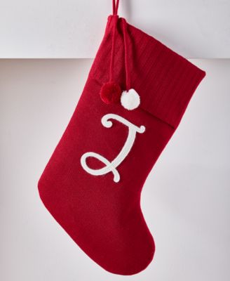 Holiday Lane - Stockings T Initial Stocking
