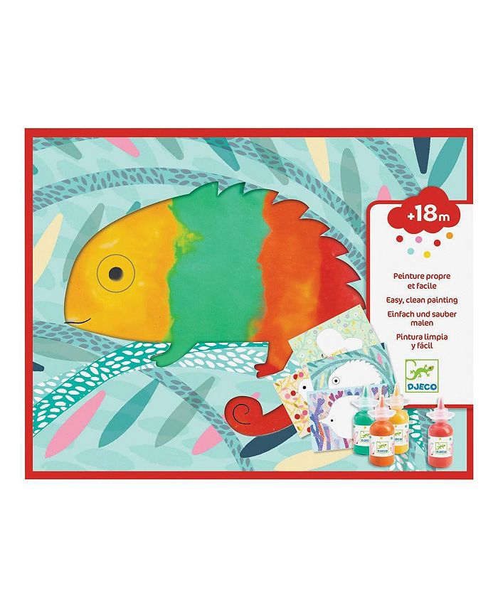 DJECO My First MessFree Finger Painting Kit Macy's