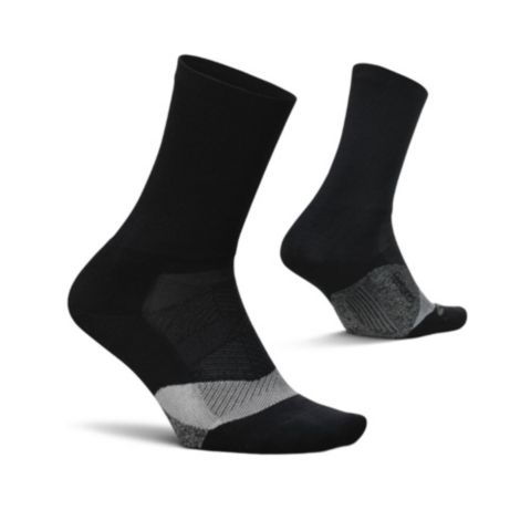 Носки Sport для мужчин, укороченные, с амортизацией — Feetures, цвет: Чёрный