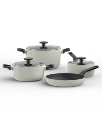 Leo Glints 7Pc Ceramic Nonstick Cookware Set