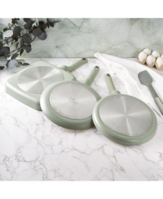 Balance 3Pc Non-stick Ceramic Specialty Cookware Set, Recycled Aluminum