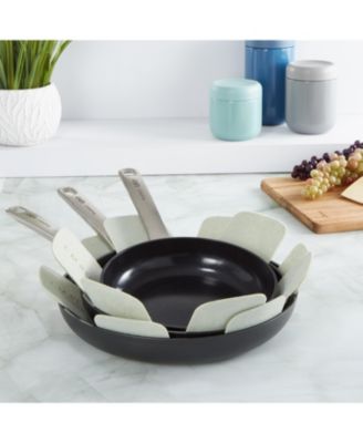 Graphite 3Pc Non-stick Ceramic Frying Pan/Skillet Set
