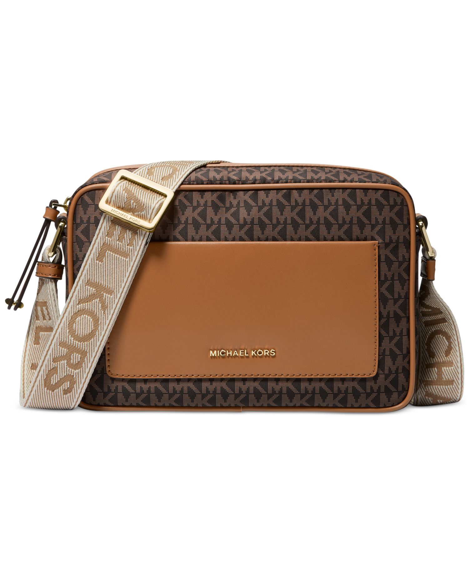 Michael Kors Jet Set Logo East West Nylon Crossbody