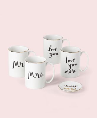 Bridal Party Love You Mugs, Set of 2