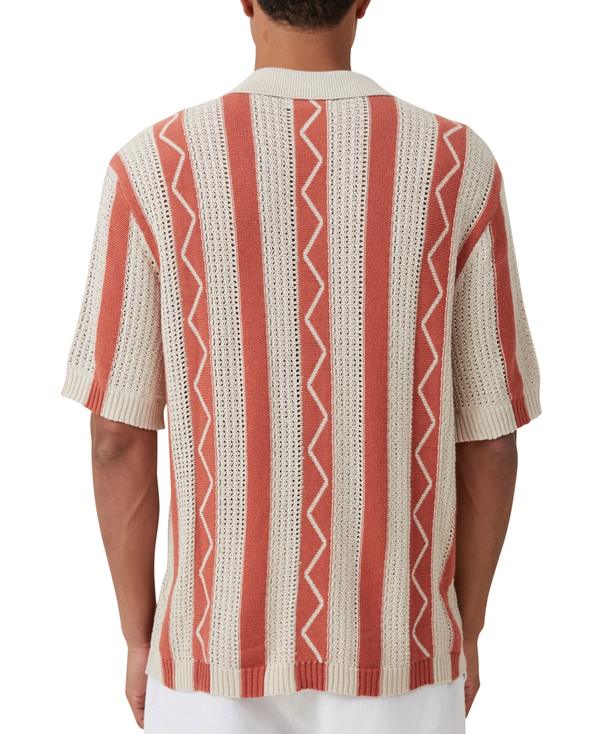 Shop Cotton On Men's Pablo Short Sleeve Shirt In Vintage White