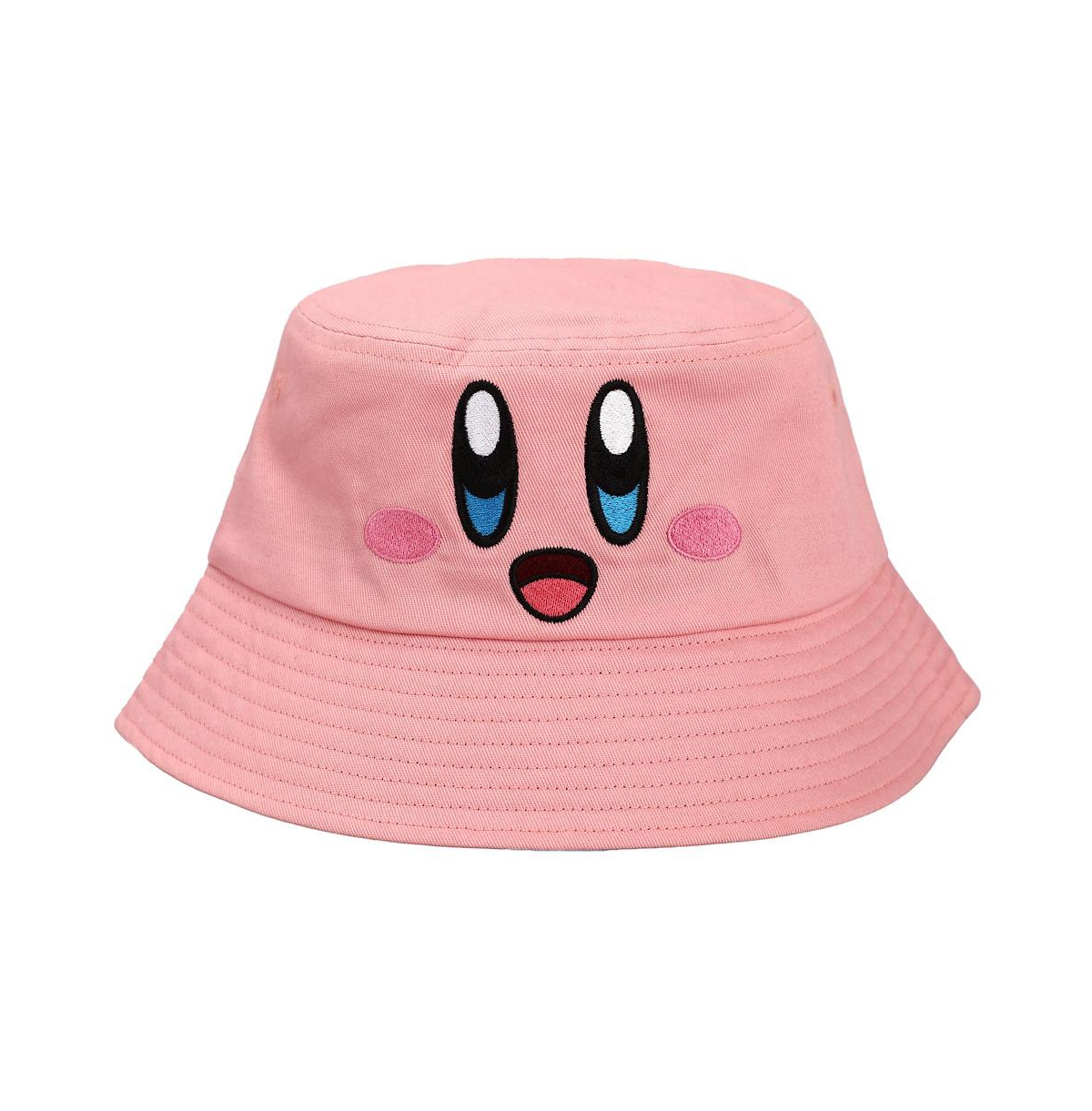 Men's Main Character Face Bucket Hat - Pink