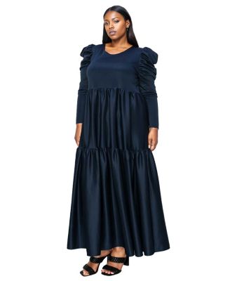 Plus Size Isabel Tiered Maxi Dress