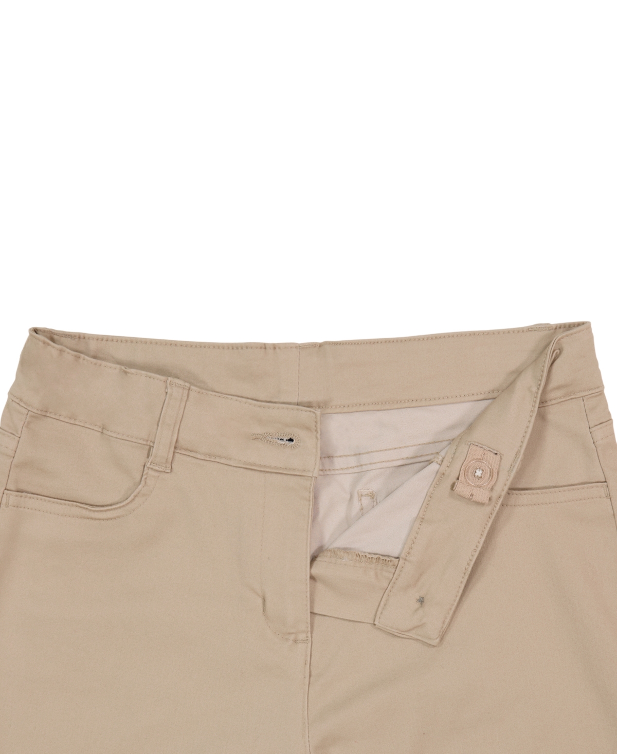 Nautica Big Girls Uniform 5 Pocket Stretch Sateen Skinny Pants