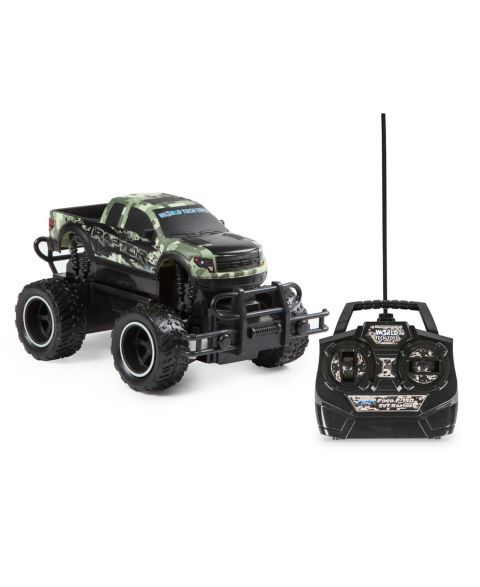 Детская игрушка World Tech Toys Digital Camo 1:24 Licensed Ford F-150 SVT Raptor RC Truck