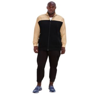KingSize Big & Tall Colorblock Velour Tracksuit - Macy's