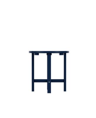 Outdoor Adirondack Chair with Round Side Table