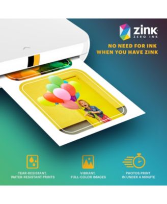 Premium Pre-Cut Sticker Zink Photo Paper 2x3" (30 Sheets)