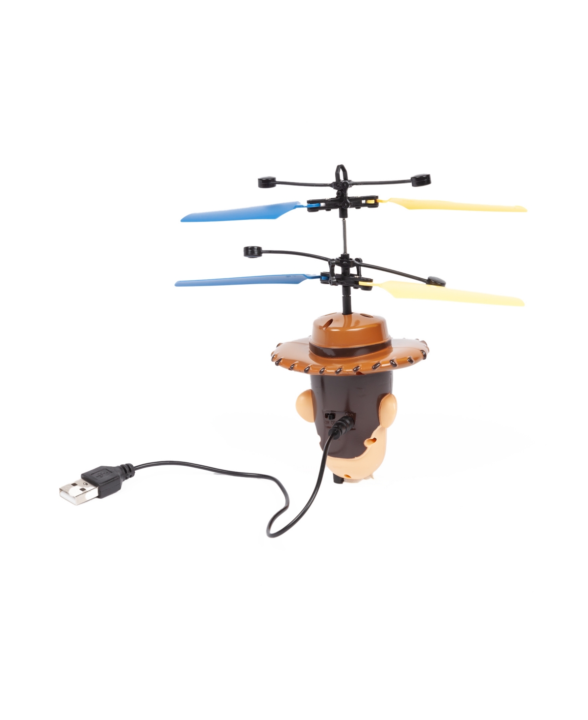 World Tech Toys Pixar Toy Story Emoji Woody Ir Ufo Ball Helicopter In Multi