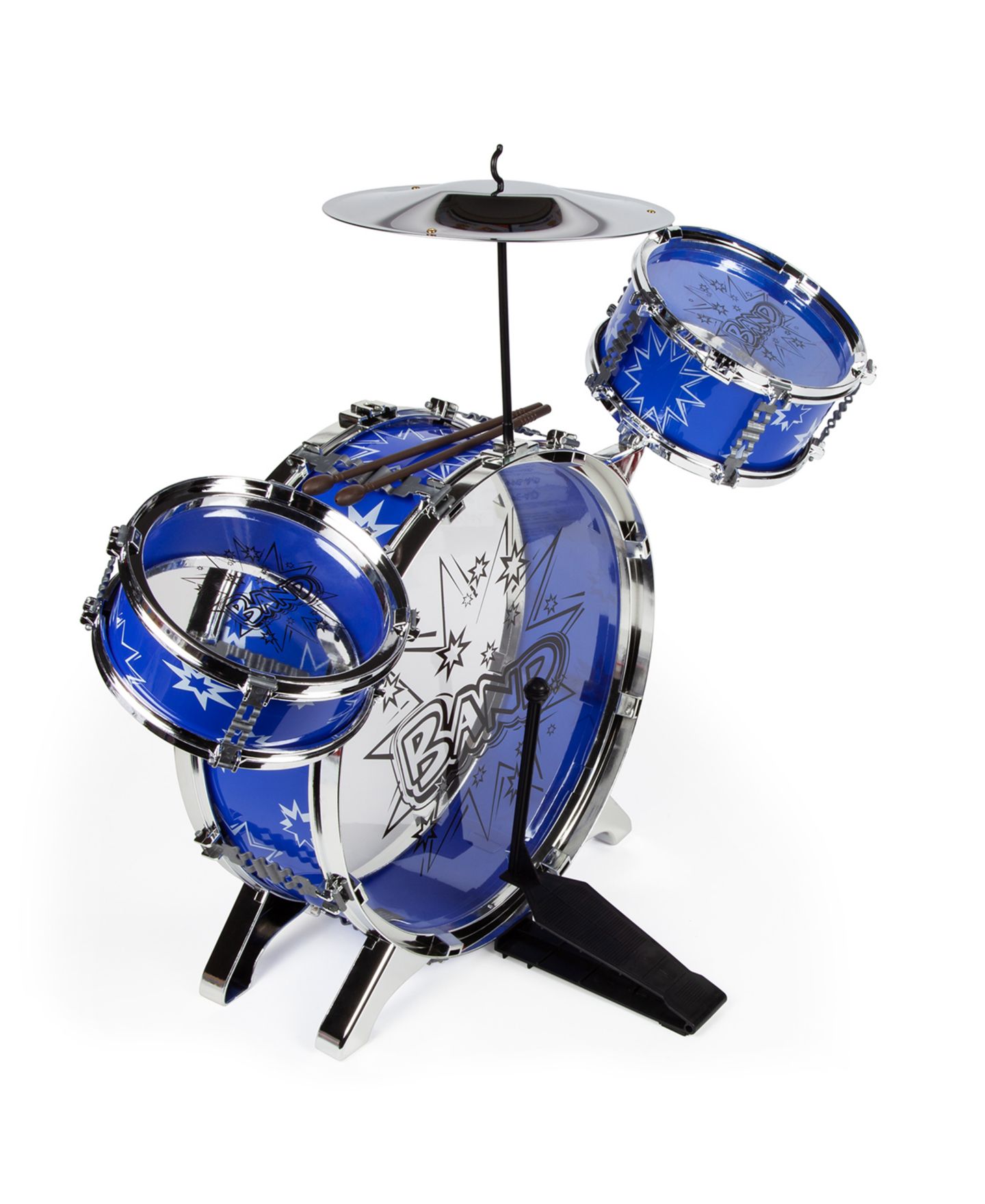 Детские игрушки World Tech Toys Big Band 7-Piece Drum Set, от 3 лет — фото 3