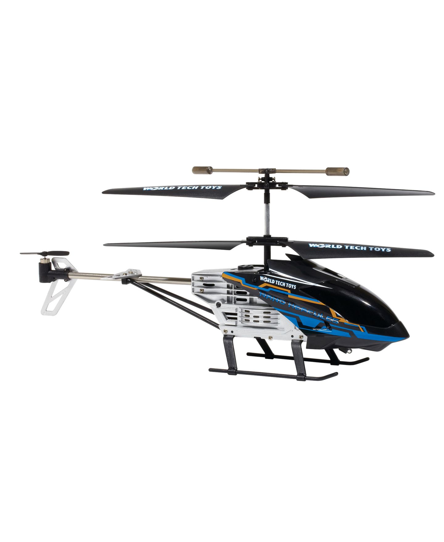 Детская игрушка World Tech Toys Nano Hercules 3.5 Channel Gyro RC Helicopter, цвет: Разноцветный — фото 4