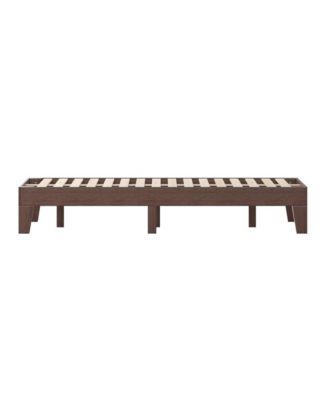Eduardo Platform Bed Frame, Solid Wood Platform Bed Frame With Slatted Support, No Box Spring Needed